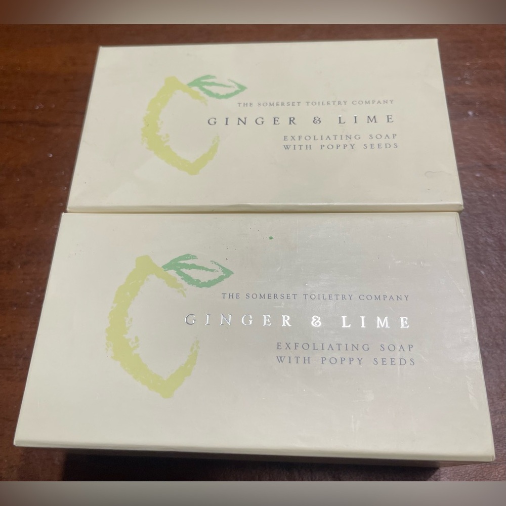 Somerset Toiletry Company Ginger & Lime Exfoliating Soaps